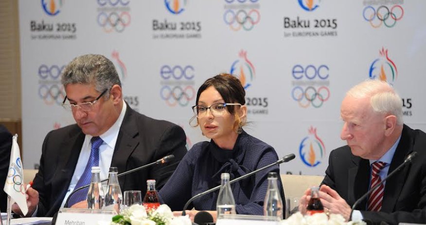 First Lady Aliyeva welcomes EOC members in Azerbaijan