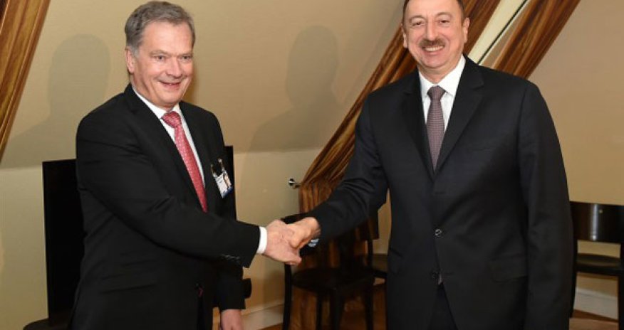 Presidents of Azerbaijan and Finland meet in Munich