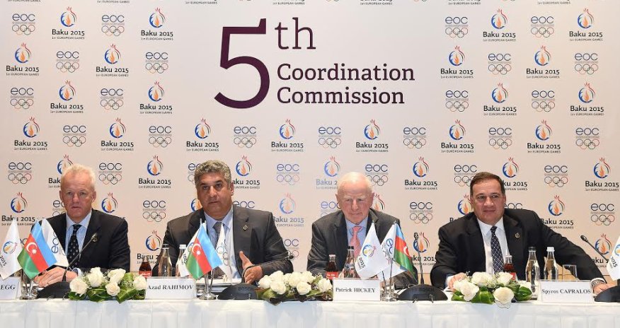 Baku 2015 on track to deliver fantastic European Games, says EOC