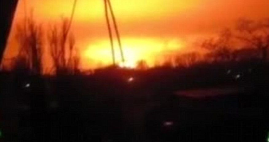 Giant explosion sparks fears of a 'tactical nuke' in Ukraine
