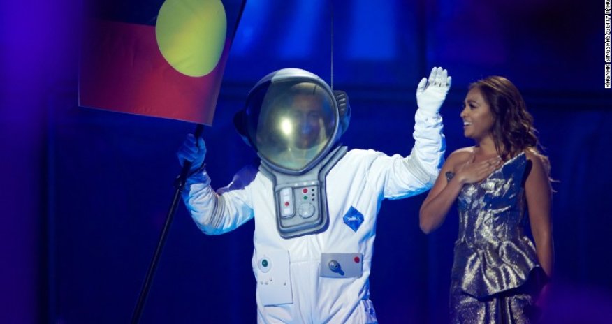 Australia gets its bling on for Eurovision