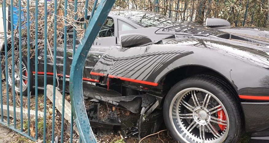 Sorry, I had a bit of a scrape with your £1million supercar