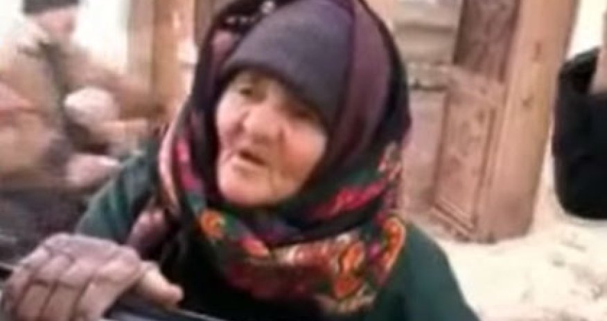 Бесстрашная арабская старушка