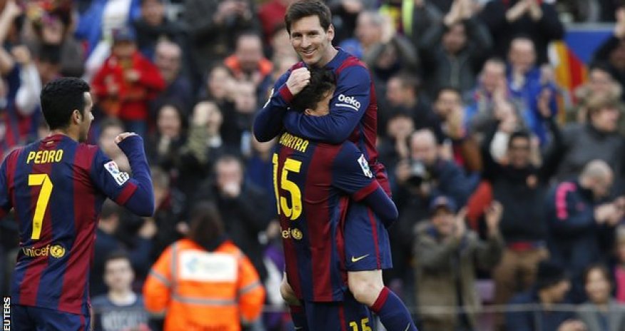 Barcelona 5 - 0 Levante