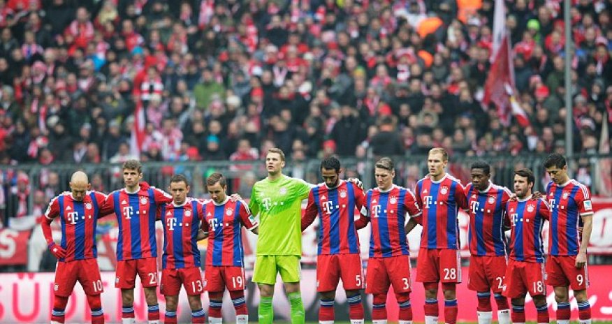 Munich supporters protest against £5bn Premier League TV rights