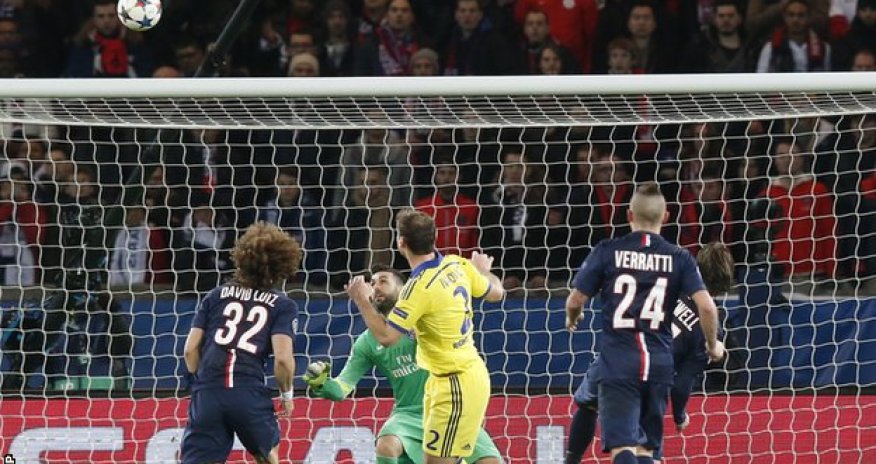 Paris St G 1 - 1 Chelsea