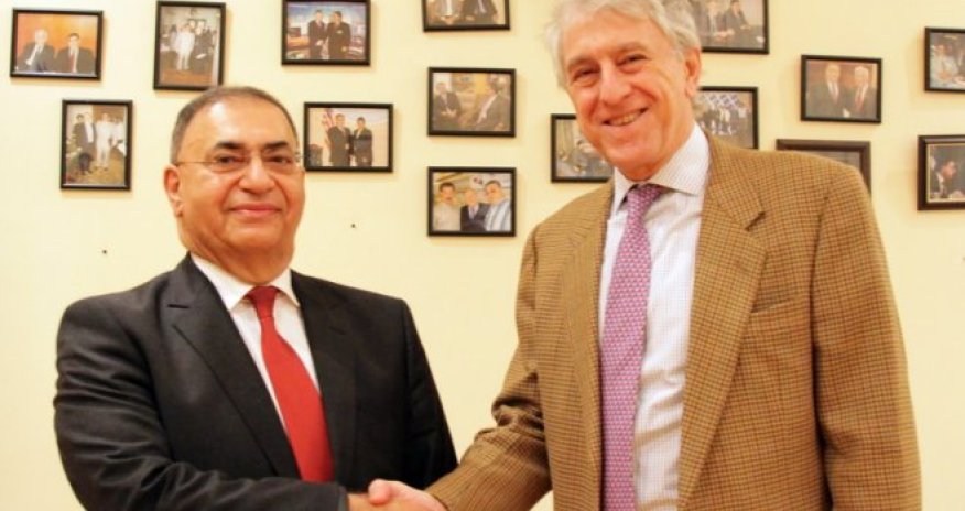 Asim Mollazade meets Argentinian Ambassador Carlos Dante Riva