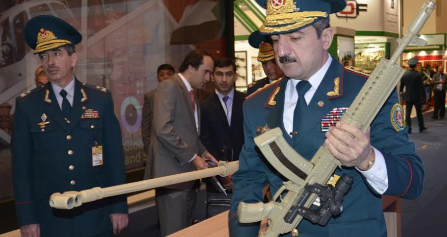 Azerbaijan represented at IDEX-2015