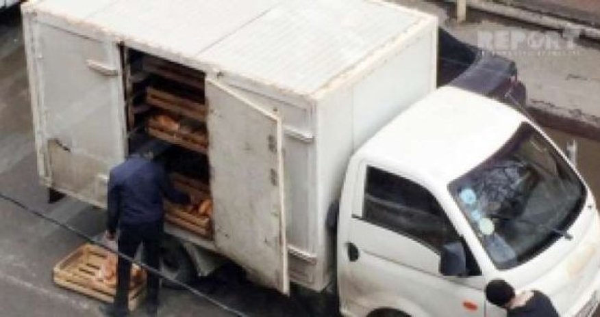 Yediyimiz çörək belə daşınır - VİDEO