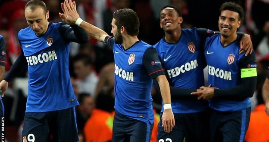 Arsenal 1 - 3 Monaco