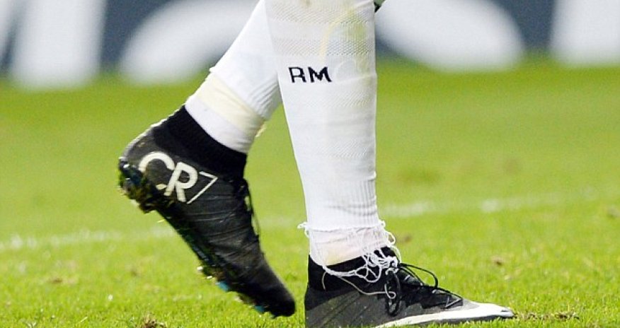 Ronaldo forced to cut trainers from his new footwear collection