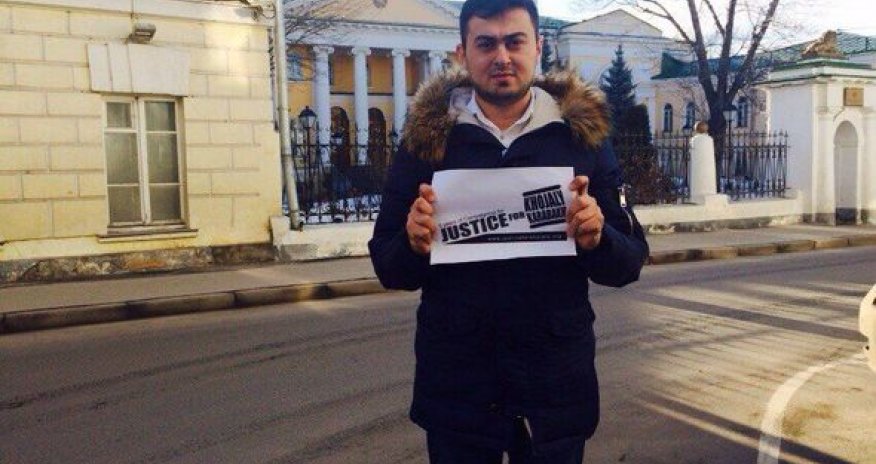 Азербайджанцы провели в Москве акцию протеста