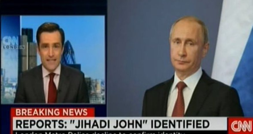 CNN в сюжете о палаче ИГ показал Путина