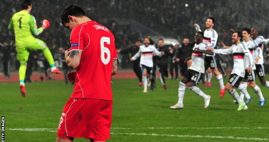 Besiktas 1 - 0 Liverpool