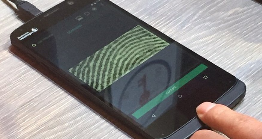 The fingerprint scanner goes ULTRASONIC