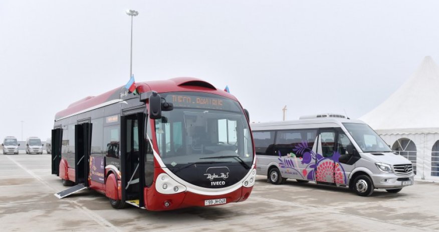 Over 150 IVECO buses to be brought to Azerbaijan for first European Games