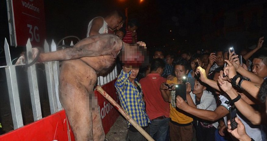 Lynch mob justice Indian-style