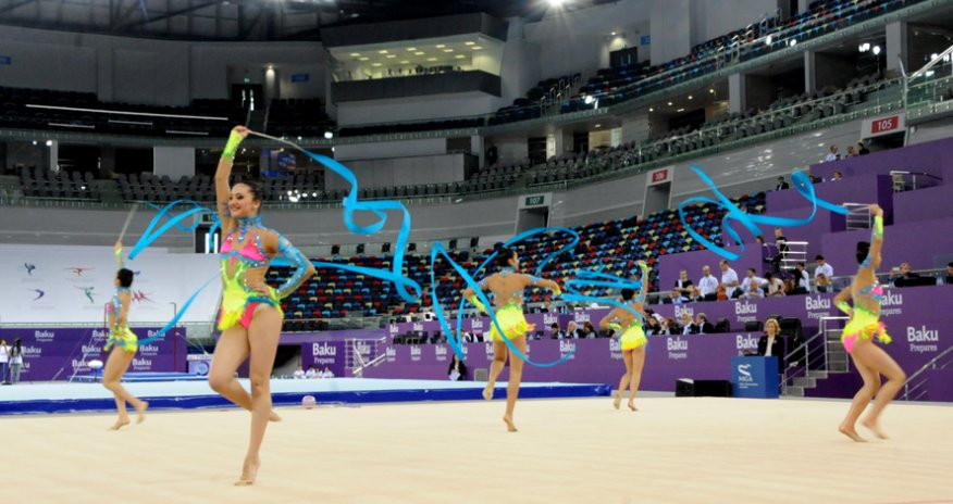 Azerbaijani team on rhythmic gymnastics wins bronze medals