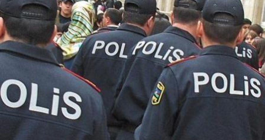 Polisi bölmədə döydülər - Bakıda