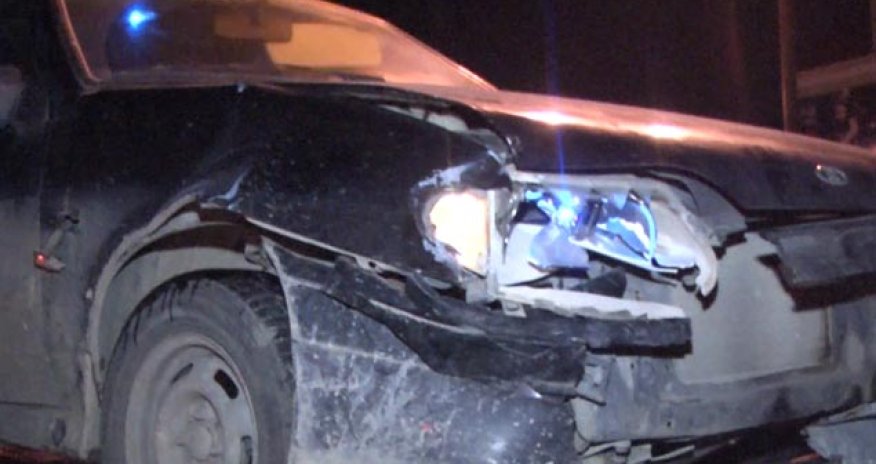 7 cars collide in Baku, 2 injured