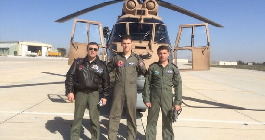 Азербайджанские пилоты за штурвалом «Кугуара»