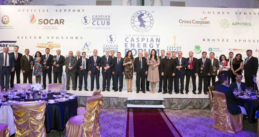 Caspian European Club holds 12th “Caspian Energy Award – 2015” prize awarding ceremony