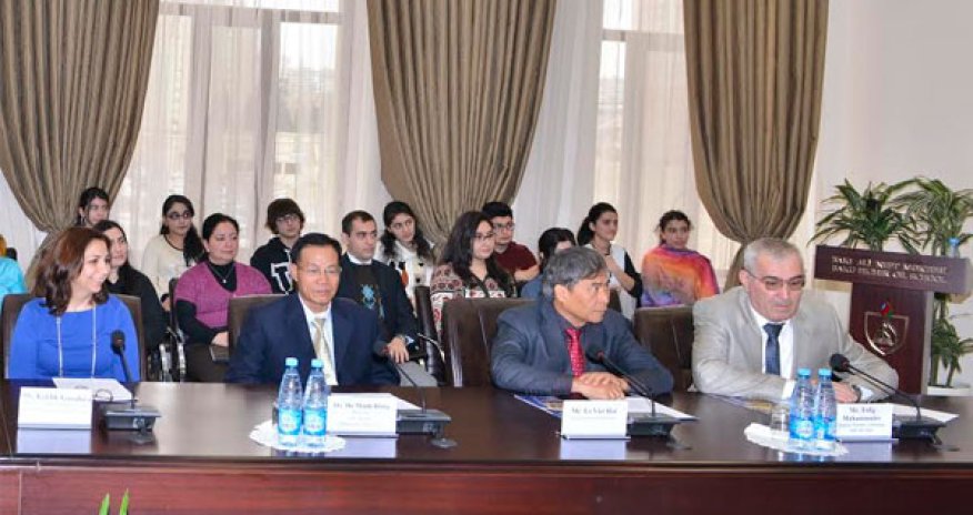 Bakı Ali Neft Məktəbi Vyetnam üçün mütəxəssis hazırlayacaq - FOTOLAR