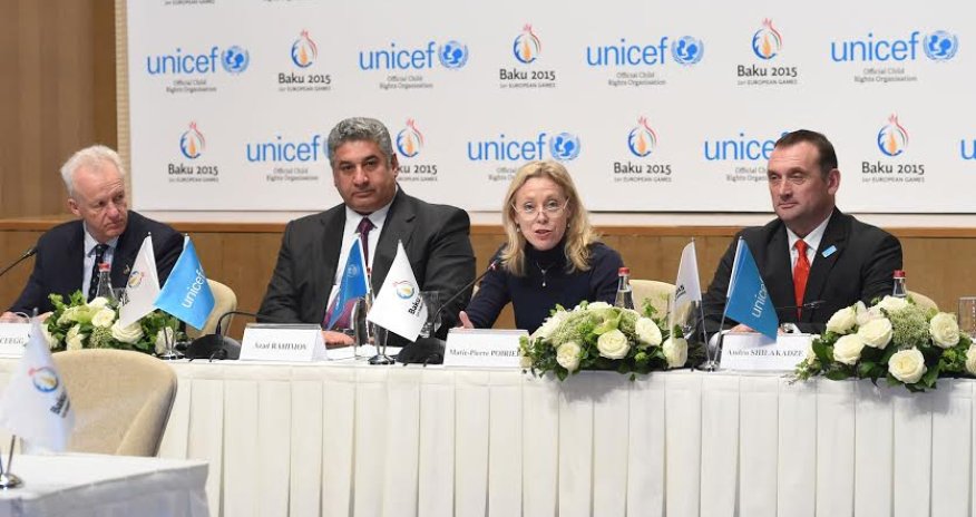 UNICEF, Baku Games agree to start partnership