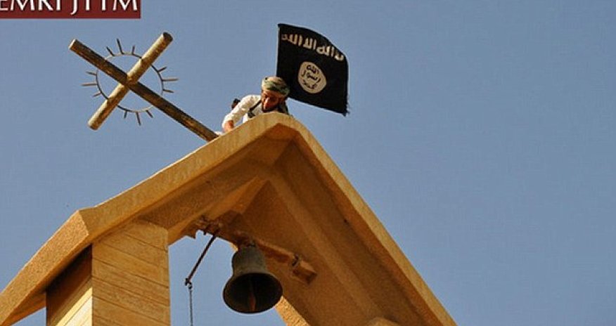 Now ISIS tears down the Cross