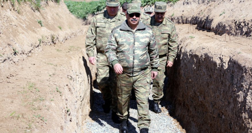 Zakir Həsənov: “Biz elə ilk zərbədə düşmənin 70 faizini məhv edəcəyik” - Fotolar