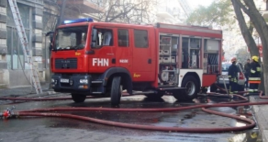 В Баку произошел пожар