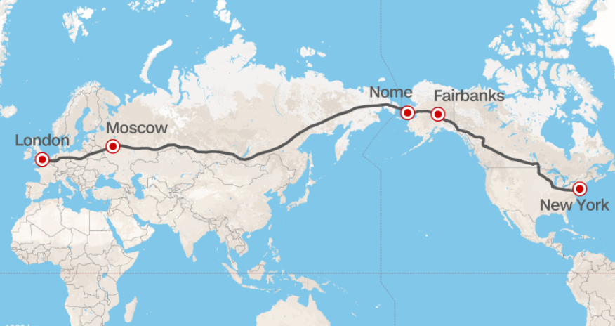 Russia proposes world's greatest superhighway