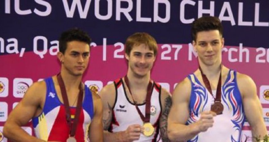 Azerbaijani gymnast wins gold at World Challenge Cup