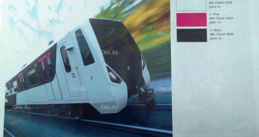 Yeni metro vaqonları Bakıya göndərildi - FOTOLAR