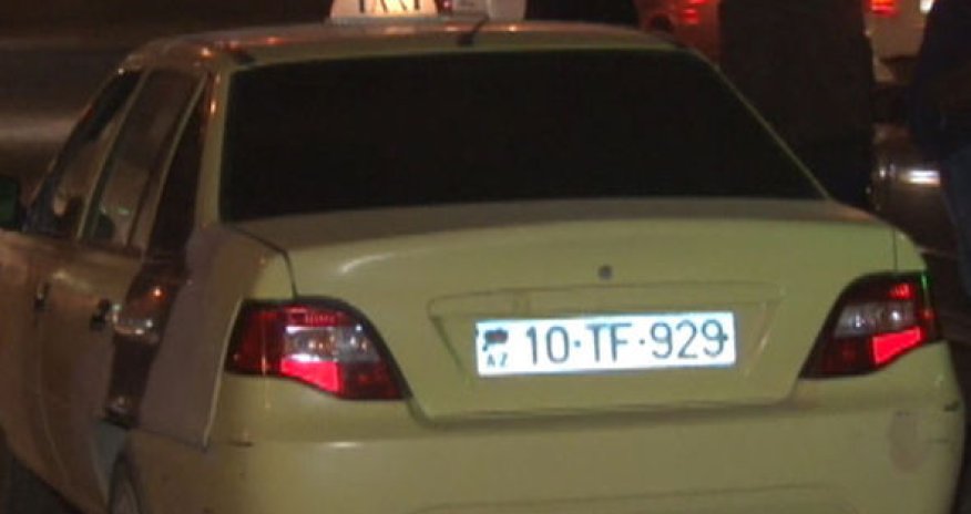 Разбойное нападение на таксиста в Баку