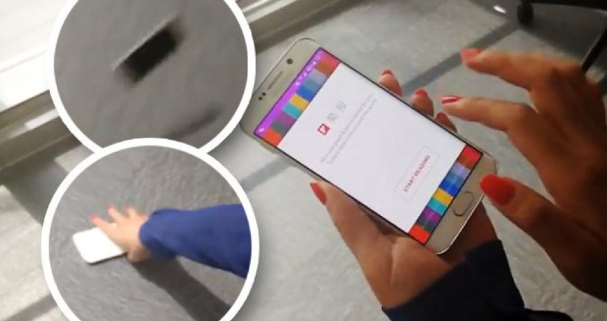 This is what happens when you drop the new Galaxy S6 edge