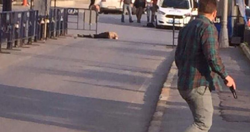 İstanbulda polis idarəsinə silahlı hücum: ölən və yaralanan var