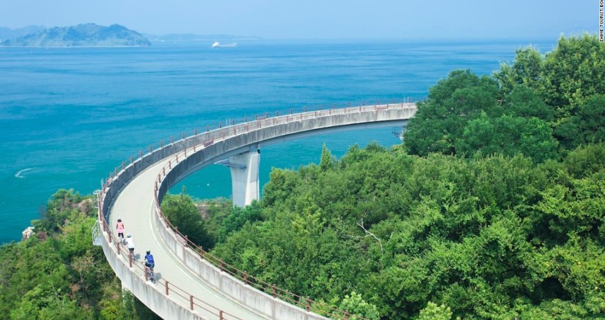 One of the world's most incredible bike routes
