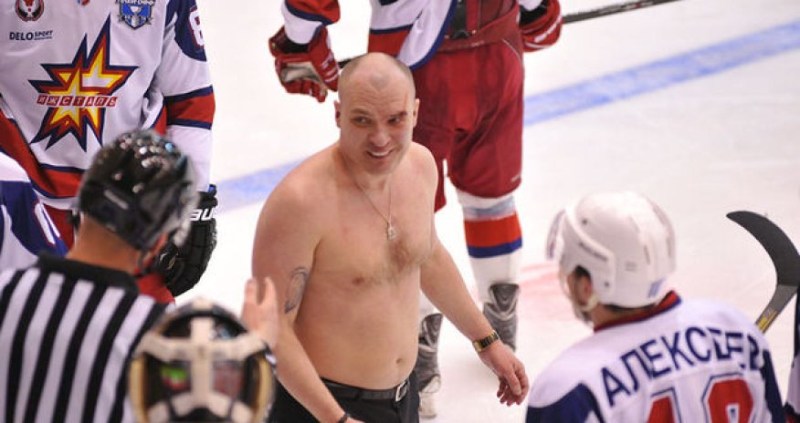 Драка тренеров на чемпионате