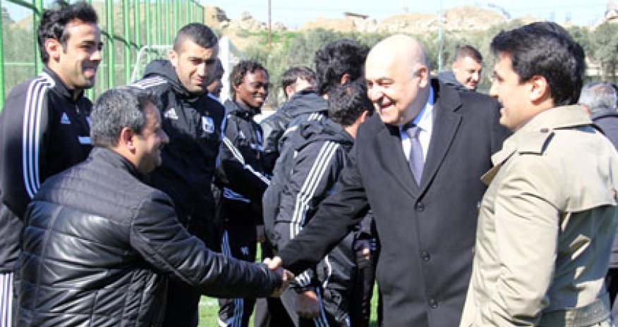 Чингиз Абдуллаев посетил базу 