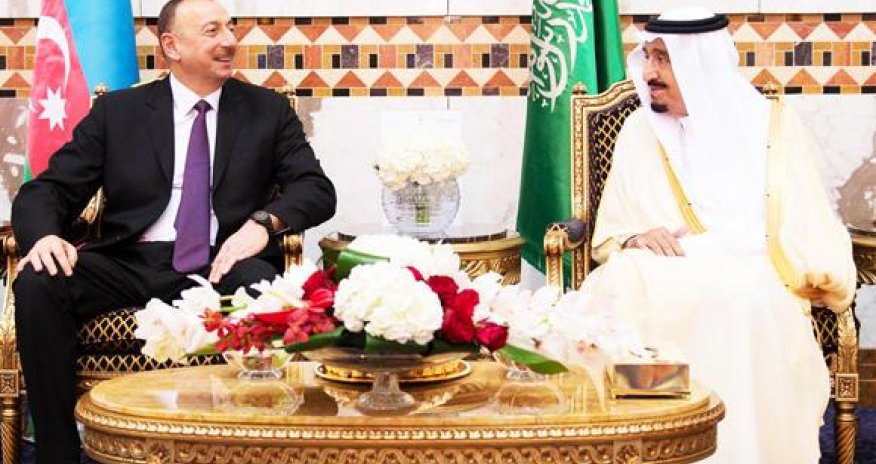 Aliyev visits Saudi Arabia, meets King Salman