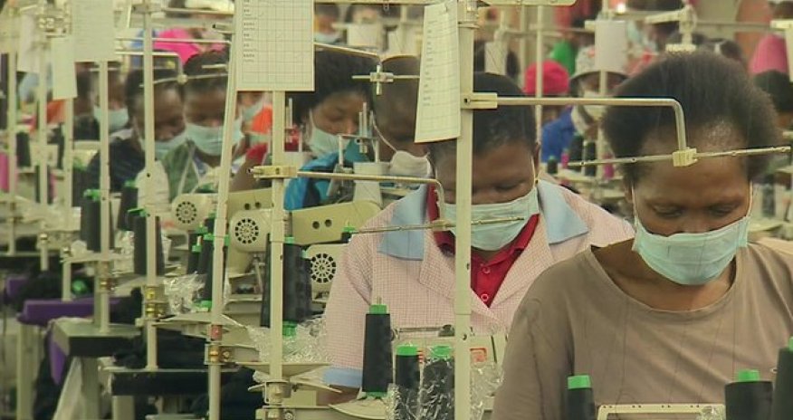 Factory working conditions for women in Lesotho