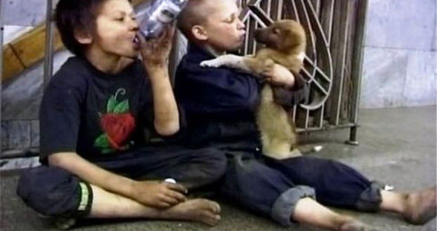 Дети с бакинских улиц