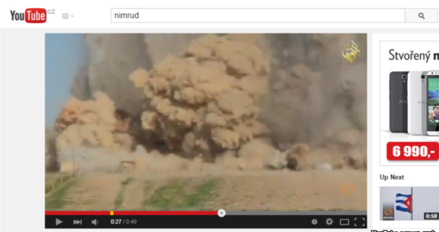 İŞİD qədim şəhəri partladıb yer üzündən sildi - VİDEO