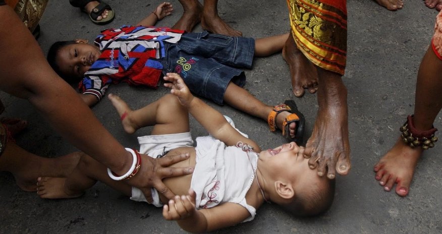 Blessed by holy feet