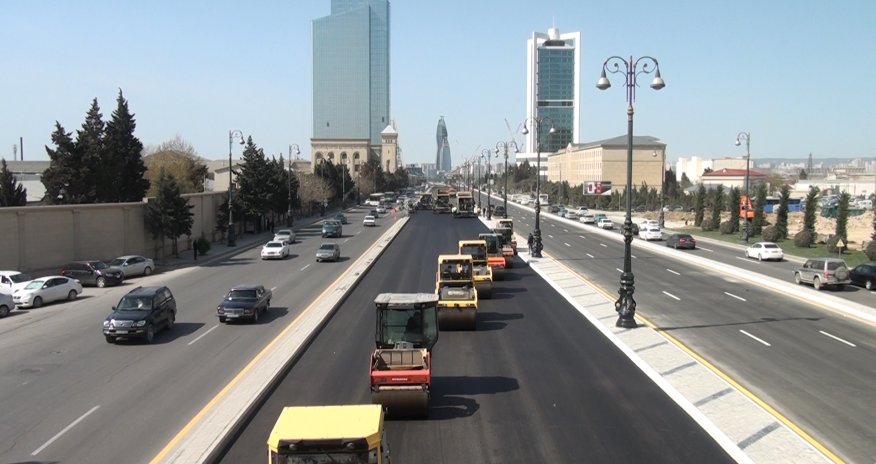 Sürücülərin nəzərinə: bu yolda təmir 3-4 günə yekunlaşır