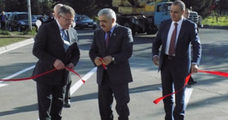 Rövnəq Abdullayev yeni qazdoldurma məntəqəsinin açılışını etdi - FOTO