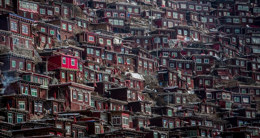 The largest Buddhist settlement in the world