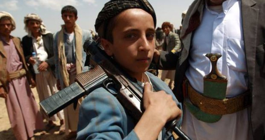 Meet the child soldiers who have forsaken books for Kalashnikovs