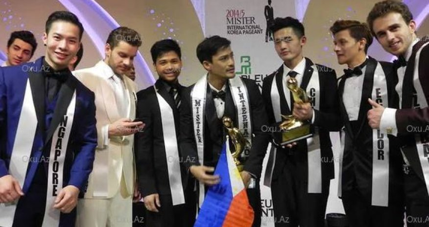 Молодой азербайджанец в модельном конкурсе